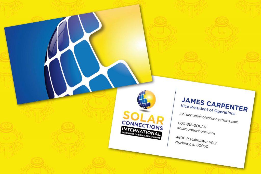Solar Connections Business Cards Final Design